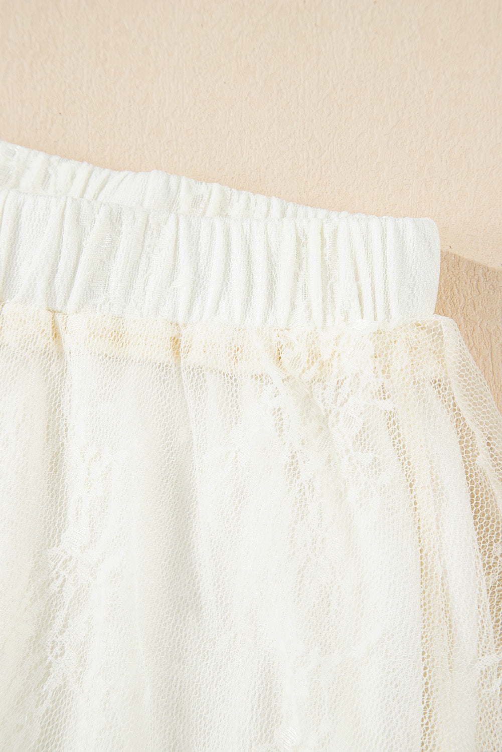 Lace Cascading Tiered High Waist Maxi Skirt