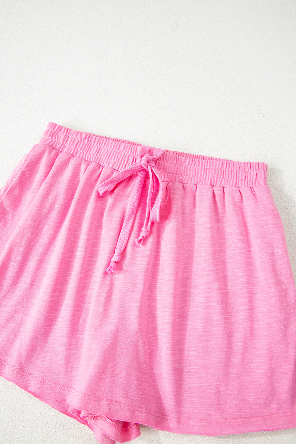 Loose Fit Half Sleeve T Shirt and High Waist Skirt Set