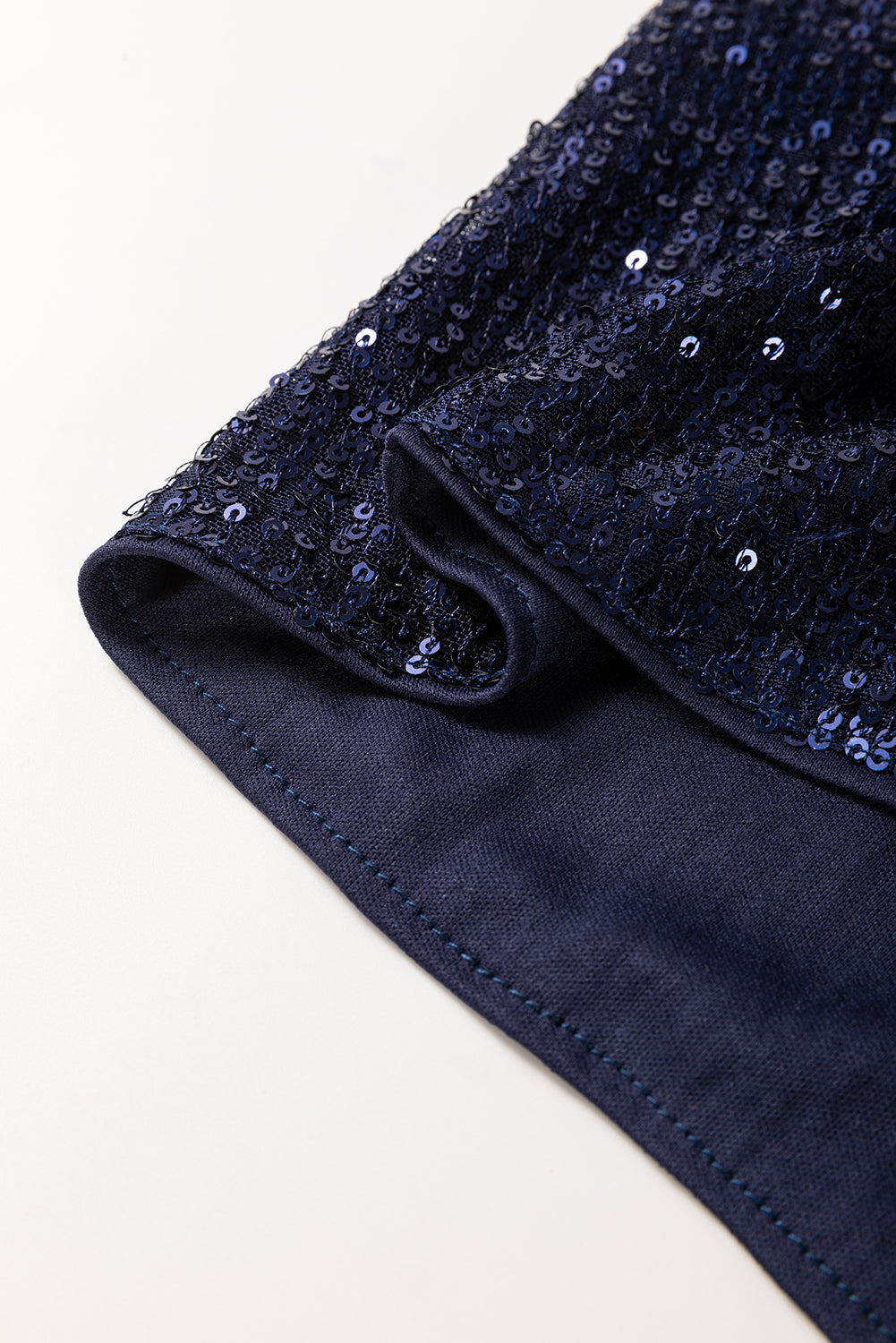 Sequined Deep V Neck Buttoned Tank Top Size 16/18