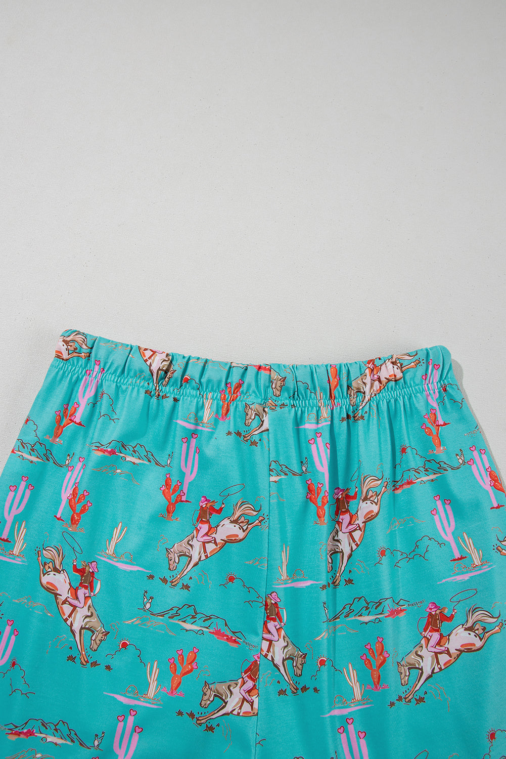Cowgirl Country Print Pajamas Set
