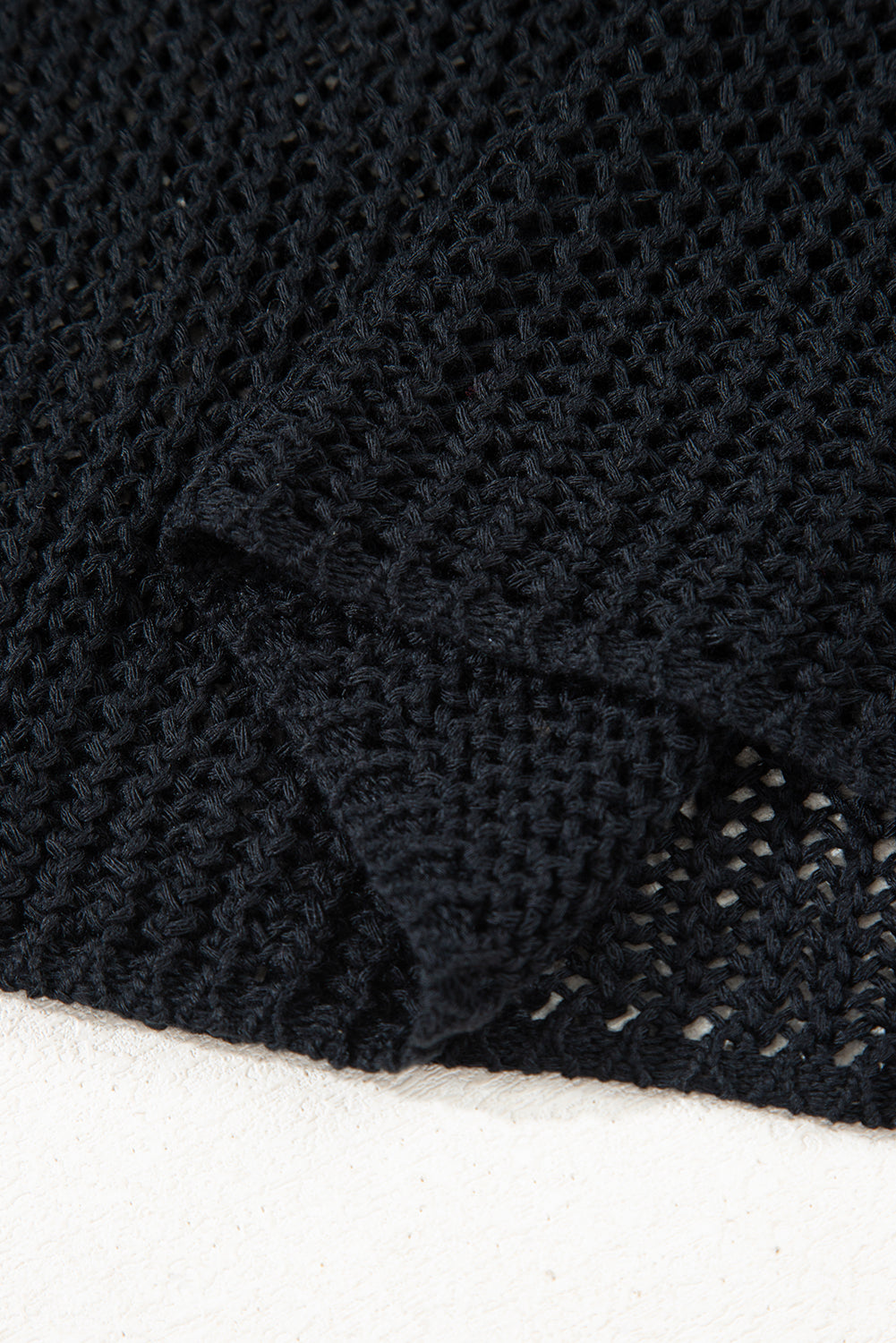 Crochet Hollow-out Jumper Top Sweater