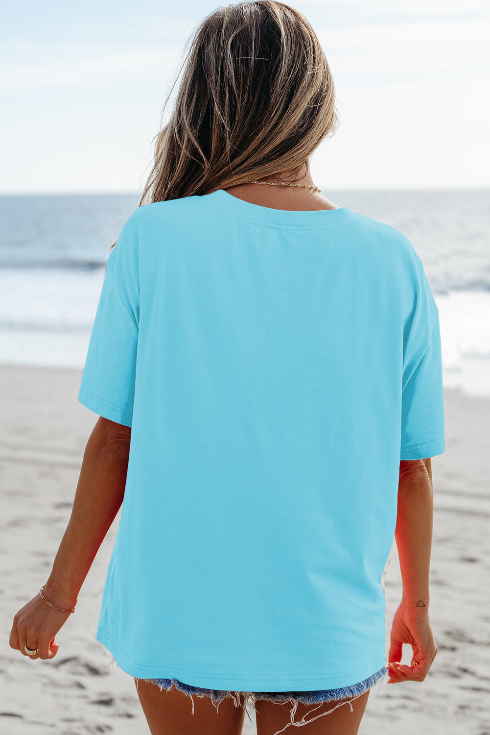 MAMA Letter Graphic Neon T Shirt
