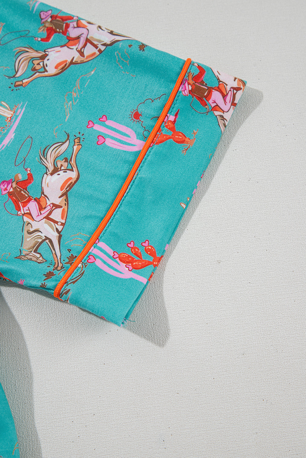 Cowgirl Country Print Pajamas Set