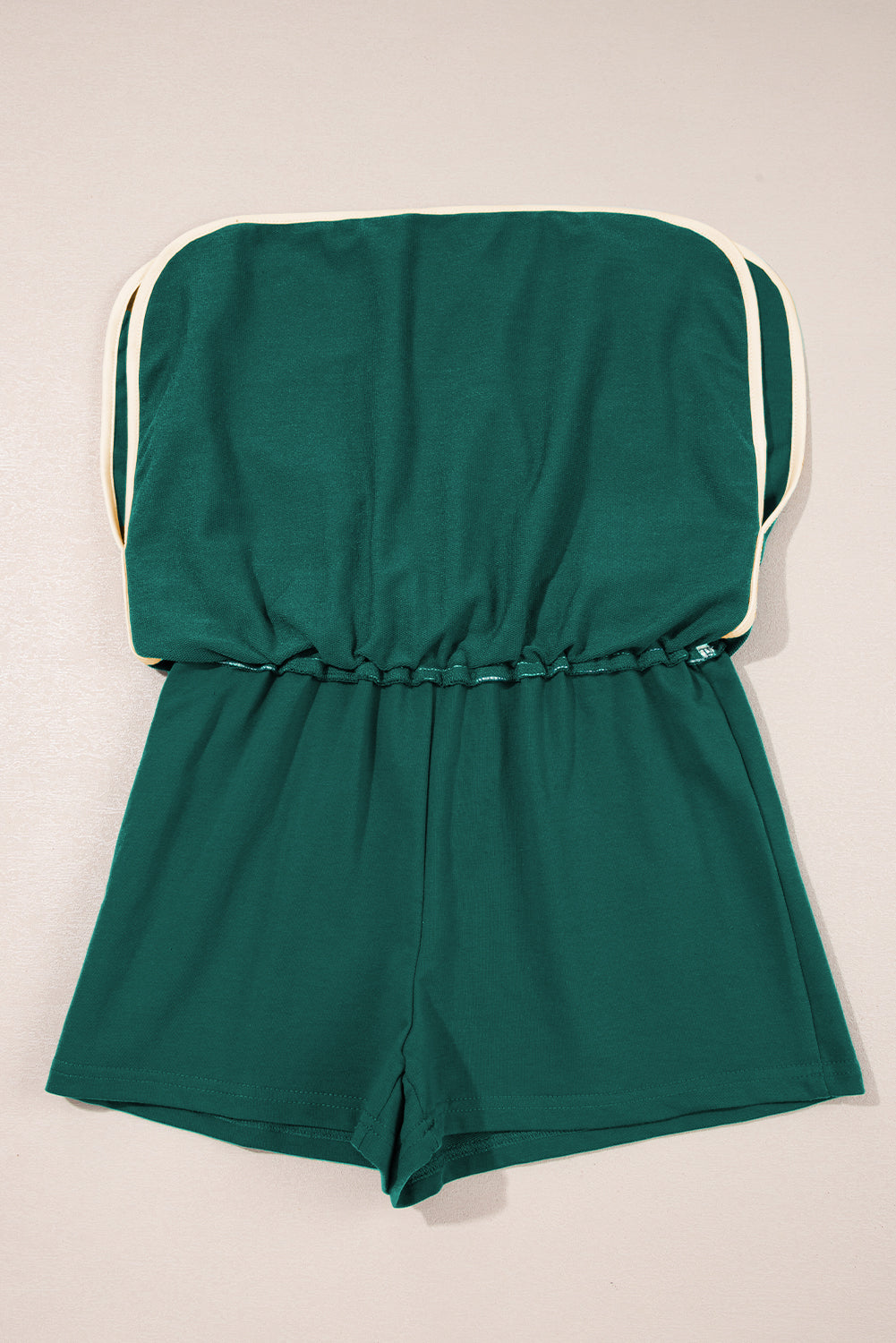 Colorblock Edge Drop Shoulder T Shirt and Skirt 2Pcs Set