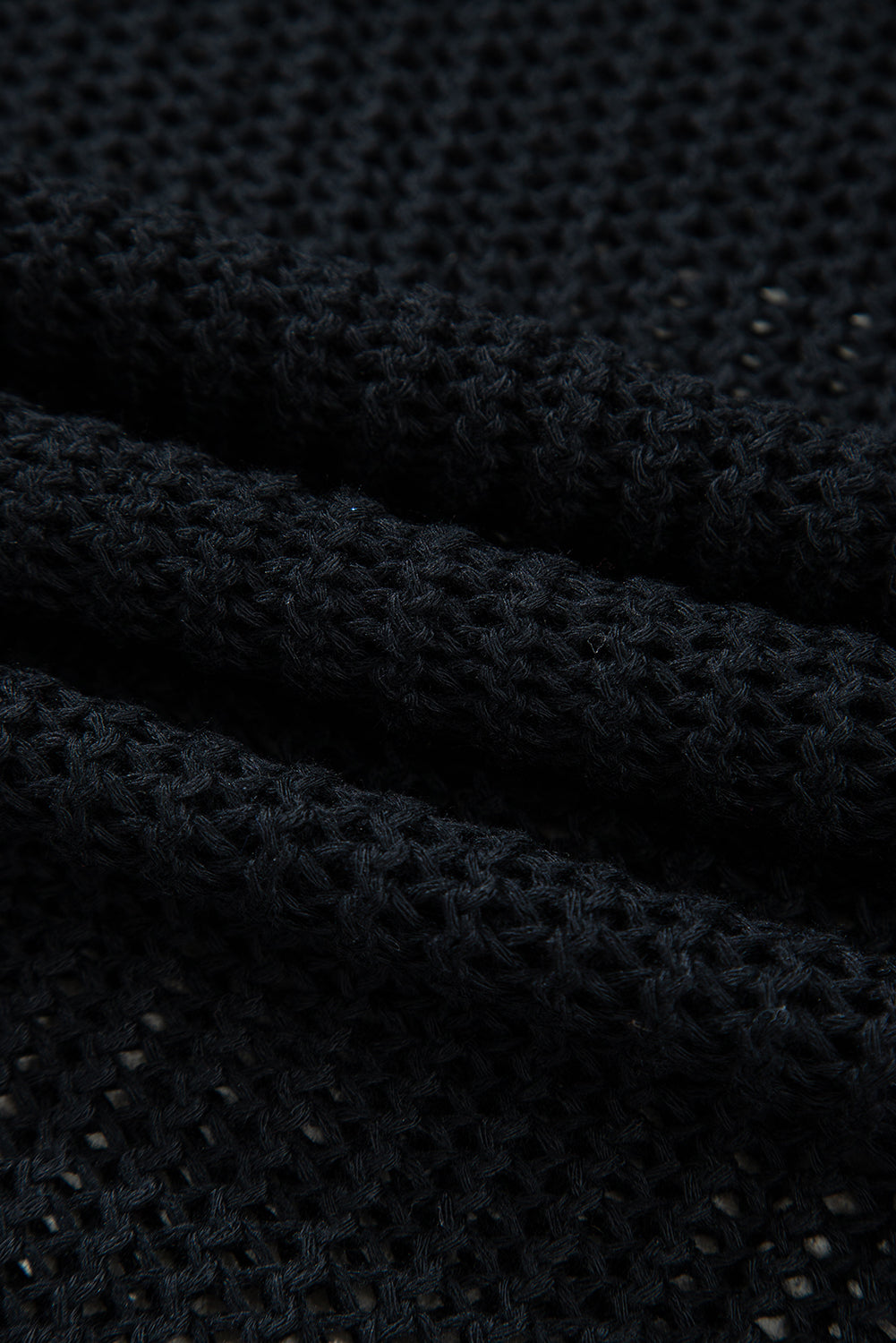 Crochet Hollow-out Jumper Top Sweater