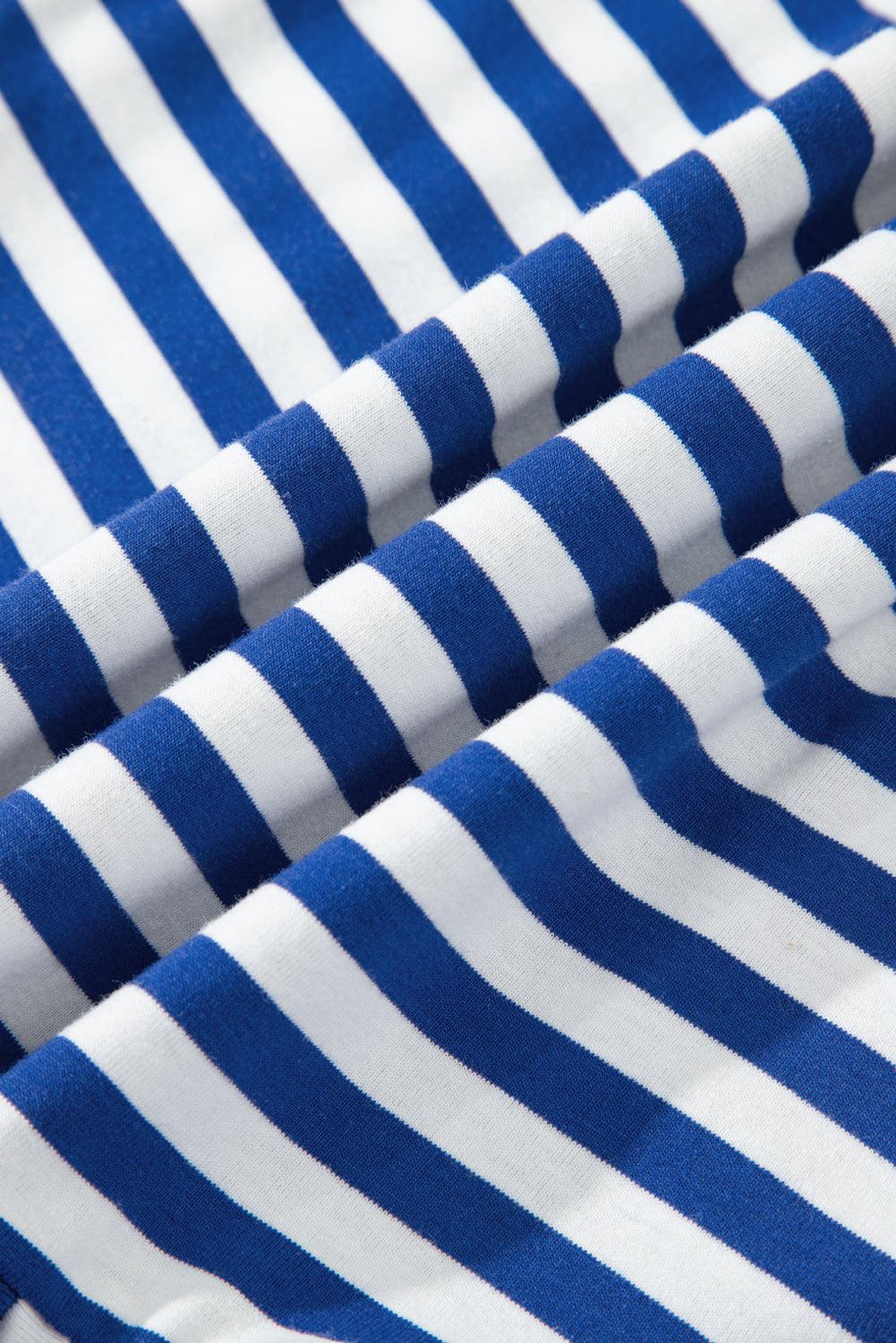 Stripe U Neck Sleeveless Loose Fit Mini Dress