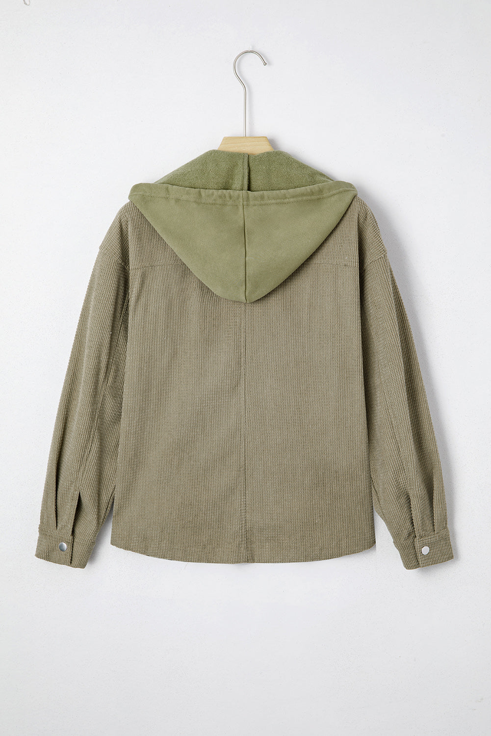 2 in 1 Thermal Knit Textured Hooded Jacket