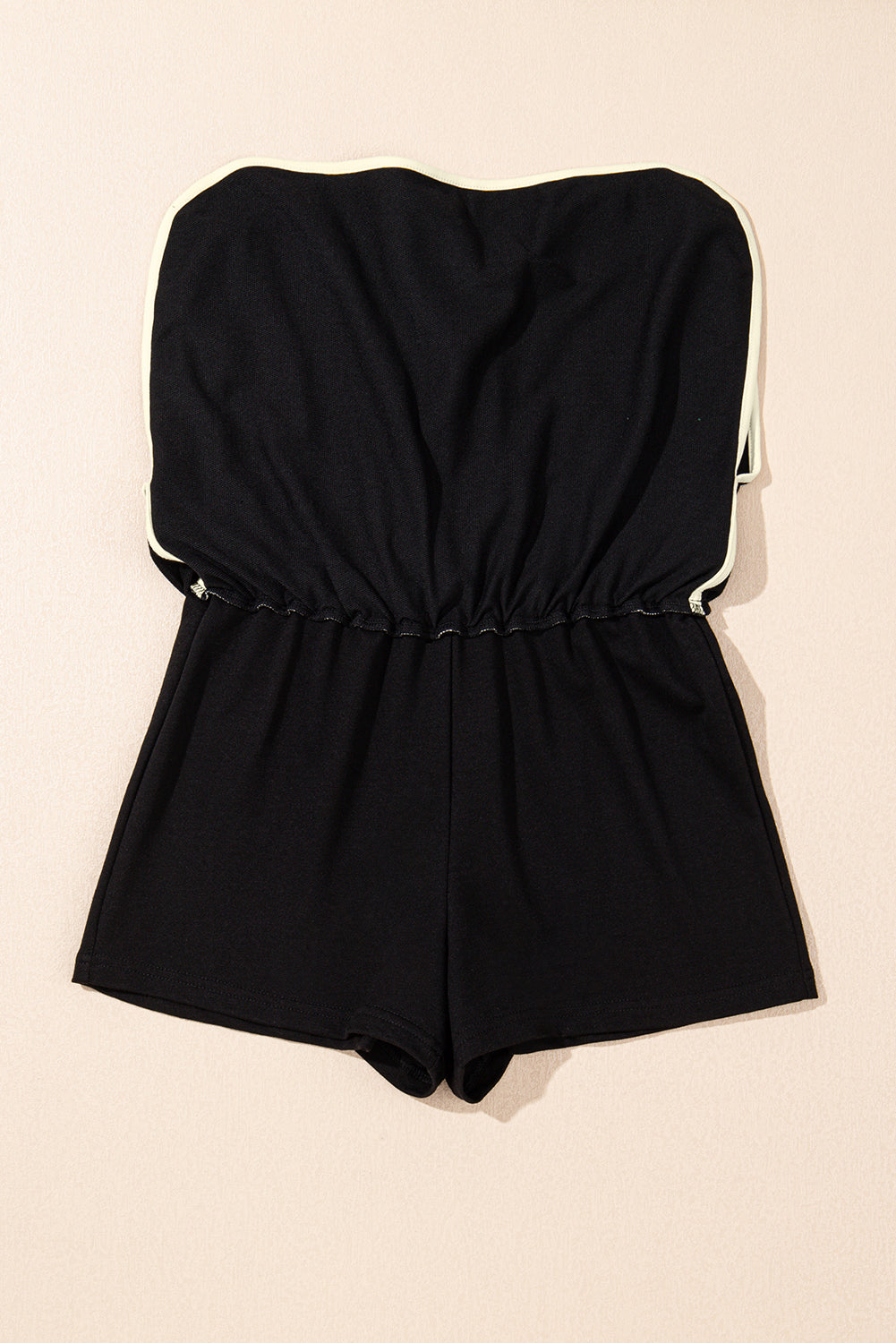 Colorblock Edge Drop Shoulder T Shirt and Skort 2Pcs Set
