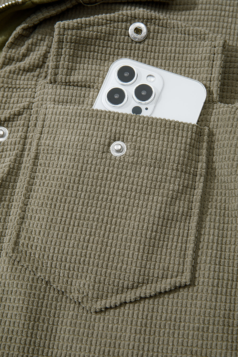 2 in 1 Thermal Knit Textured Hooded Jacket