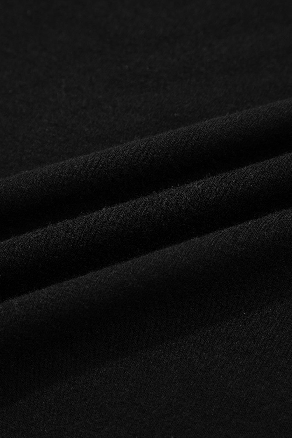 Solid Color Seam Detail Raglan Long Sleeve Top