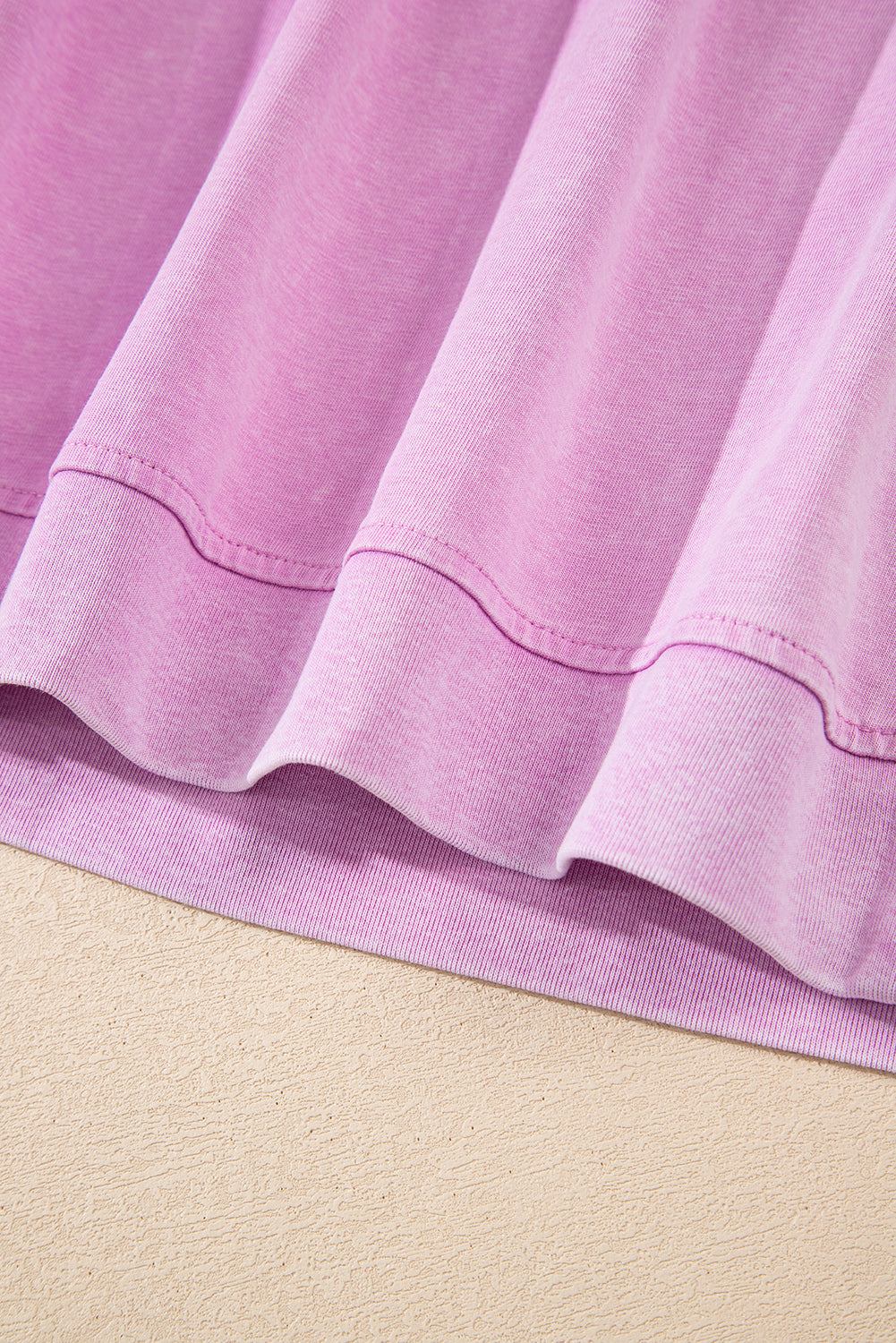 2 Pieces Mineral Wash Cotton Tank Top Lined Split Skirt Set