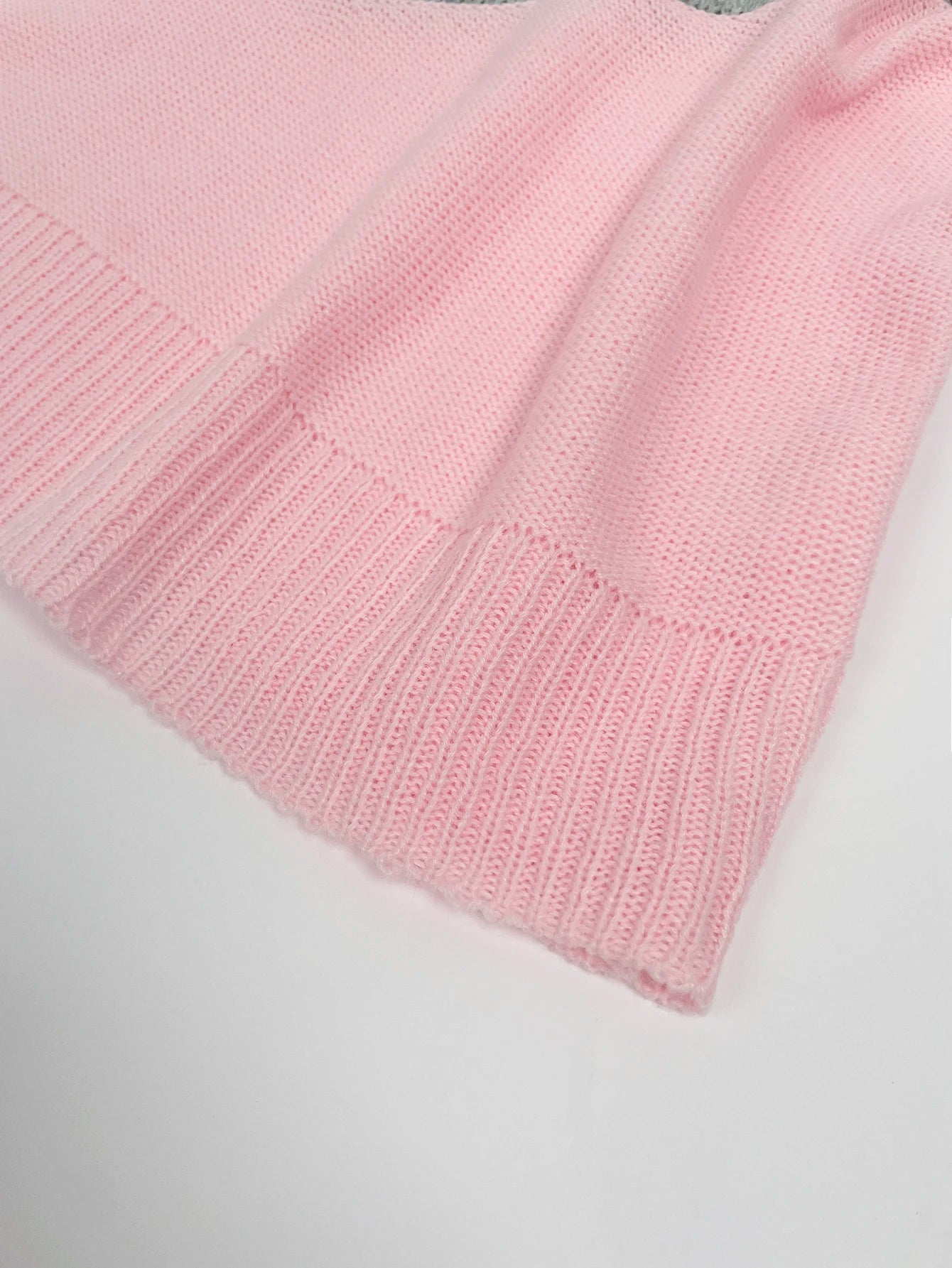 Color Block Cut Out Sweater