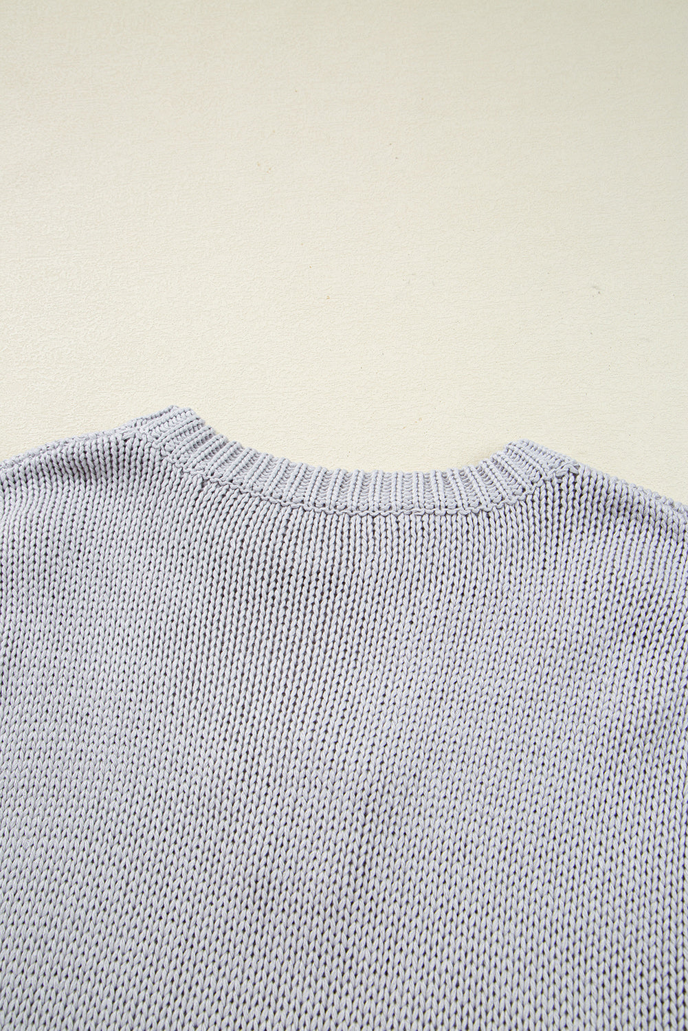 Bowknot Applique Cap Sleeve Sweater