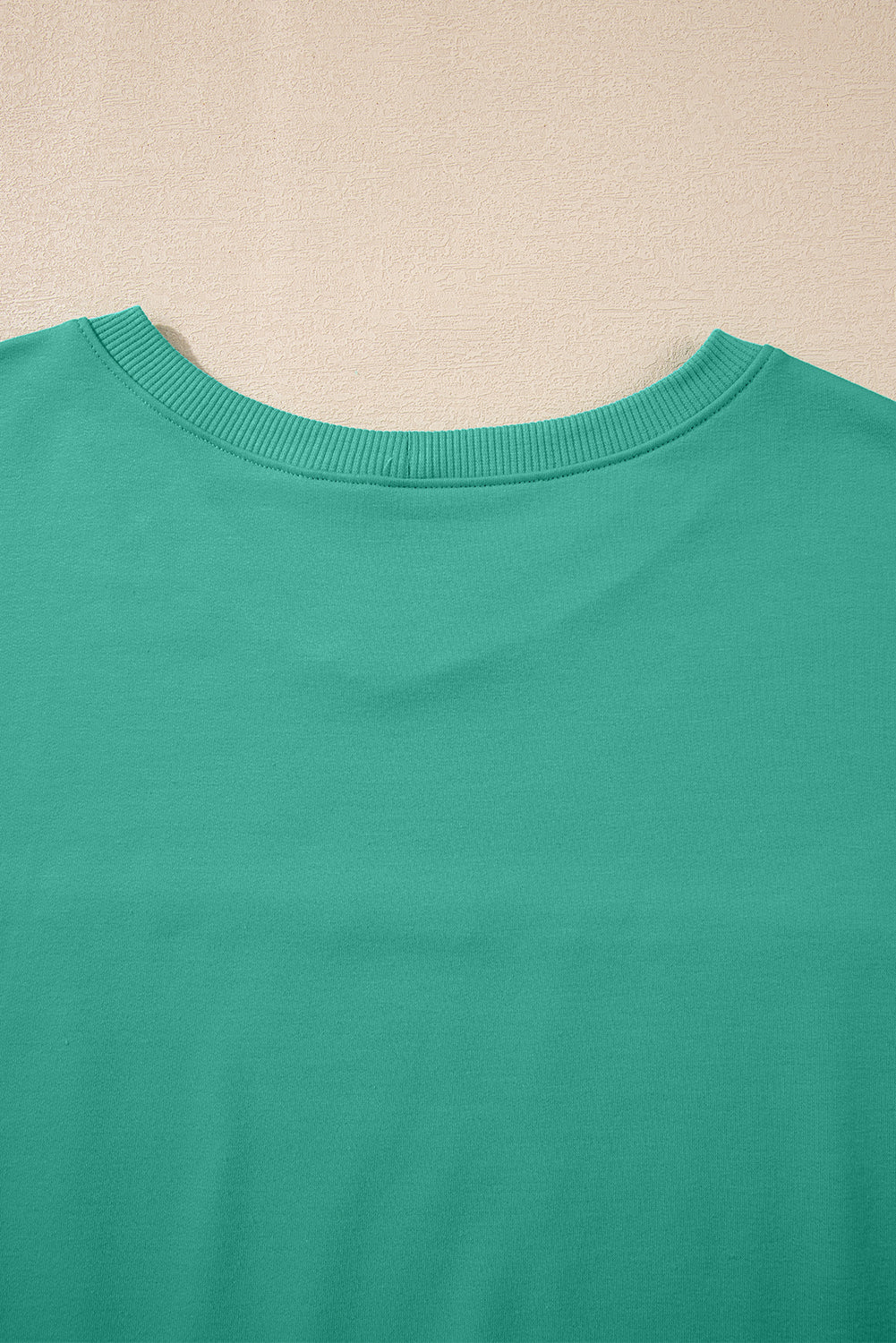 Solid Loose V Neck Half Sleeve Tee and Shorts