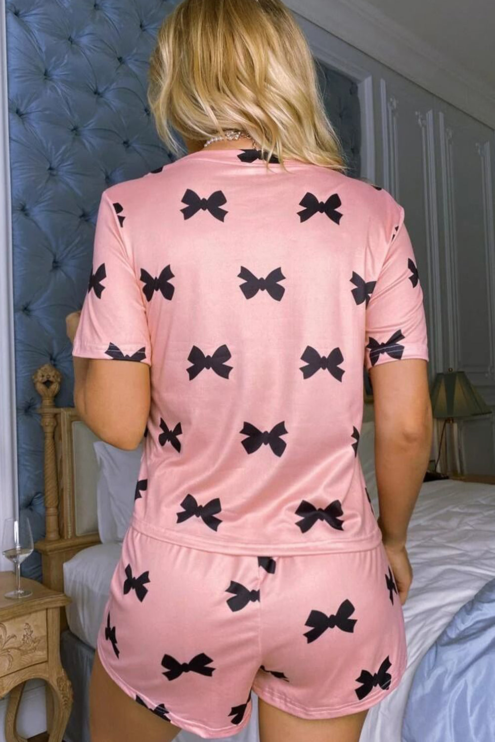 Printed Short 2pcs Lounge Set