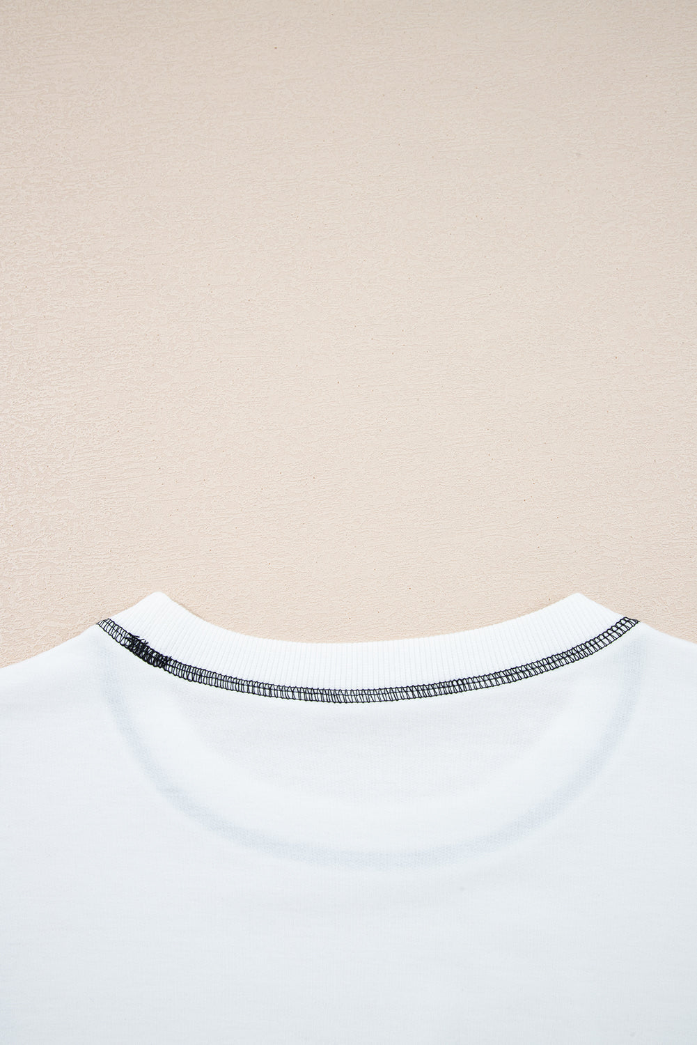 Colorblock Patchwork Contrast Stitching Oversize Sweatshirt