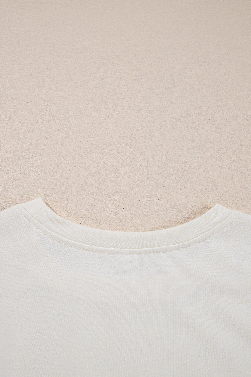 2pcs Cropped Tee and Ruffle High Waist Skort Set