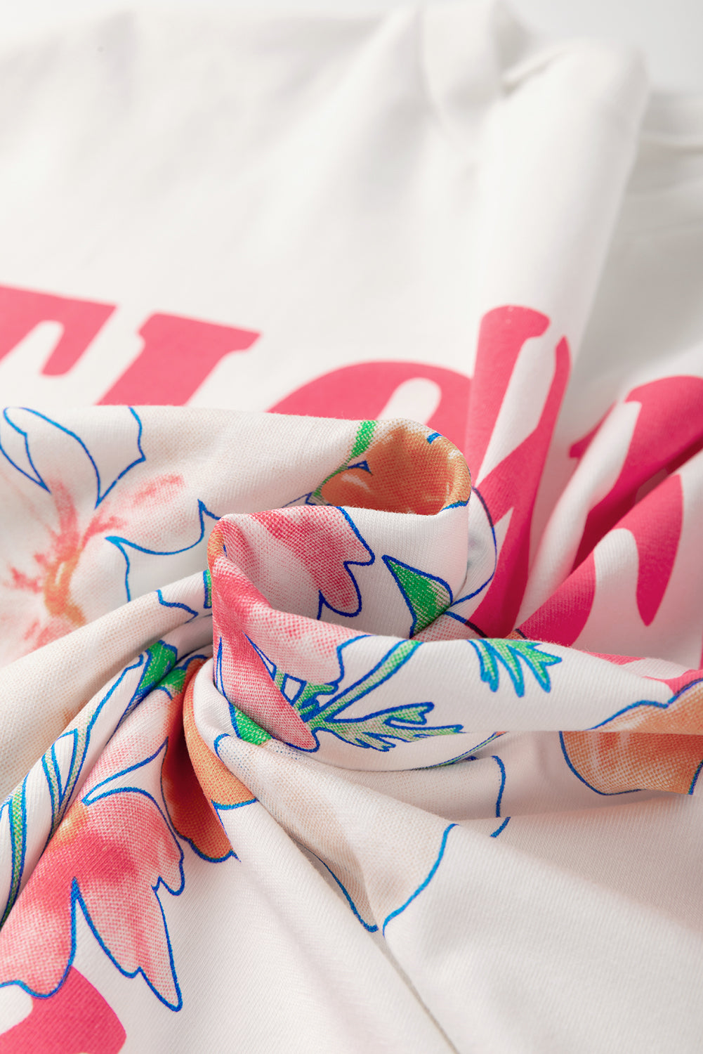 FLOWER MARKET Graphic T Shirt