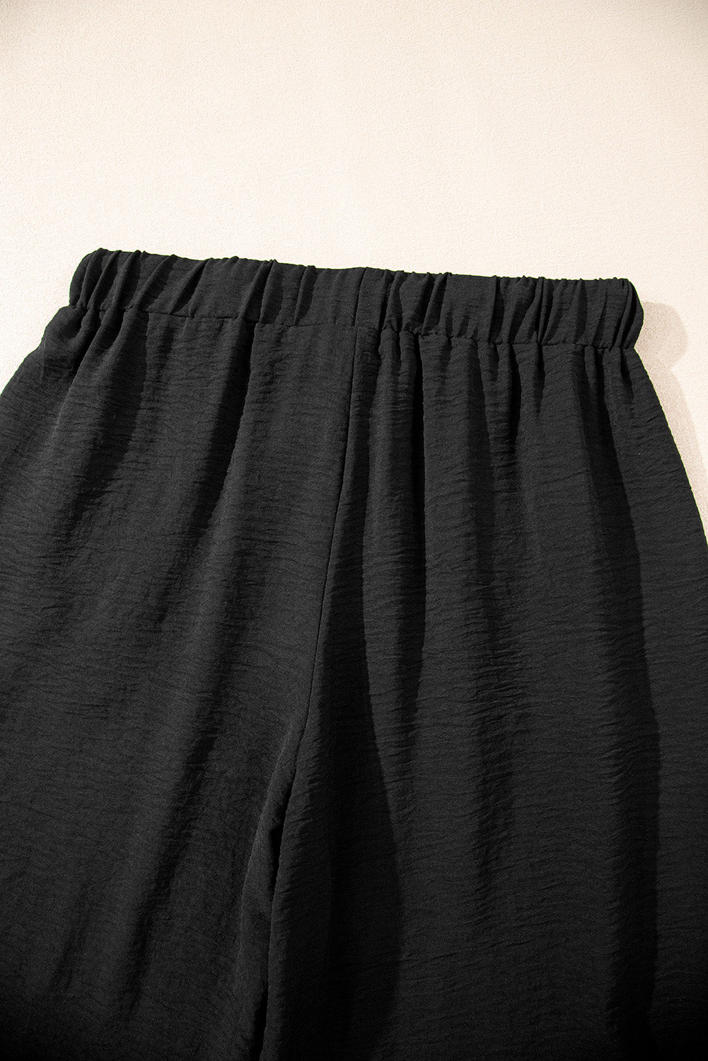 Buttoned Vest Drawstring Wide Leg Pants 2pcs Set