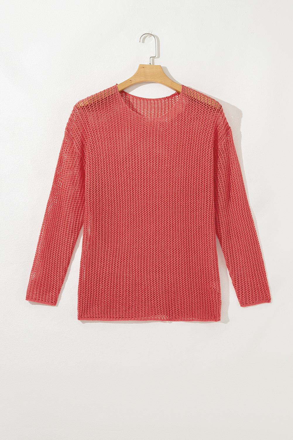 Crochet Hollow-out Jumper Top Sweater