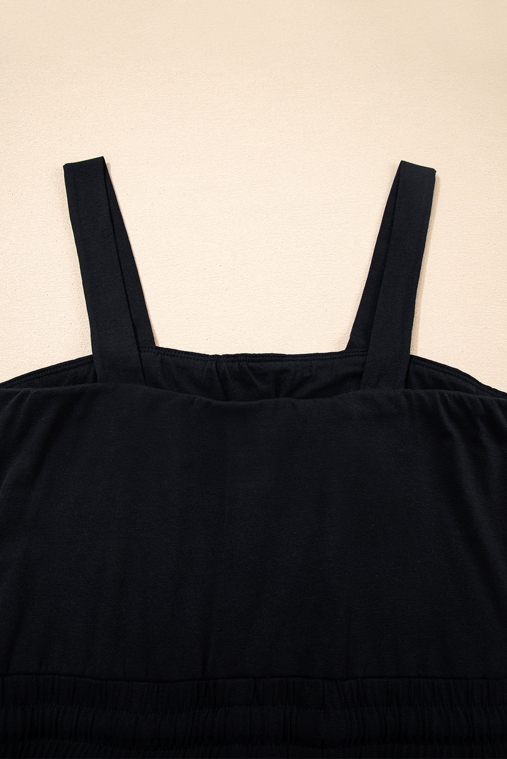 Drawstring Wide Leg Cargo Pockets Sleeveless Jumpsuit