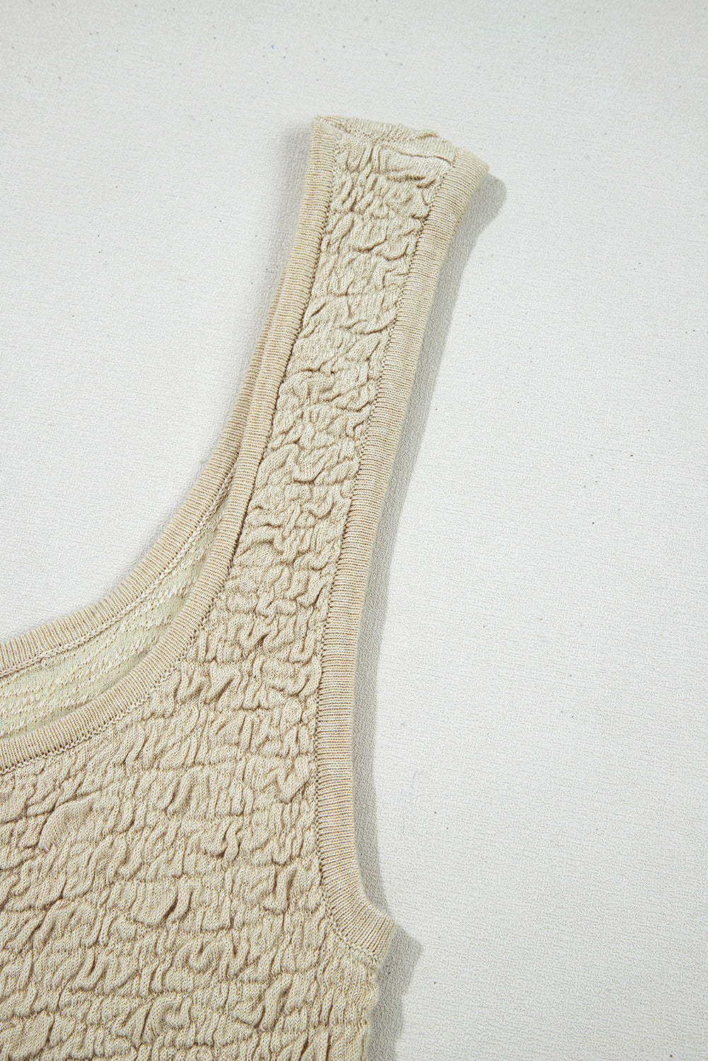 Textured U Neck Slim Fit Sweater Vest