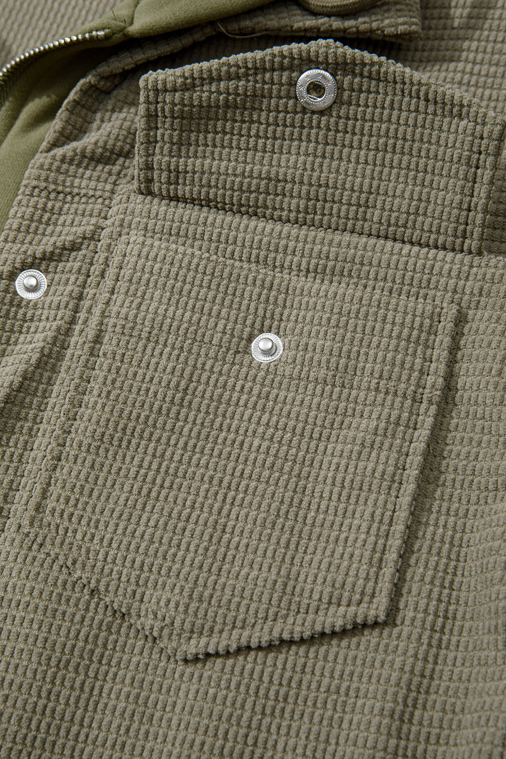 2 in 1 Thermal Knit Textured Hooded Jacket