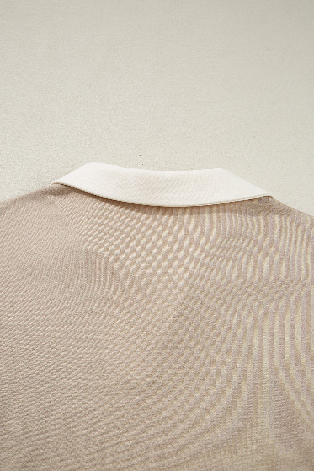 Raw Edge Detail Colorblock Patchwork Cropped Pullover Drawstring Skirt Set