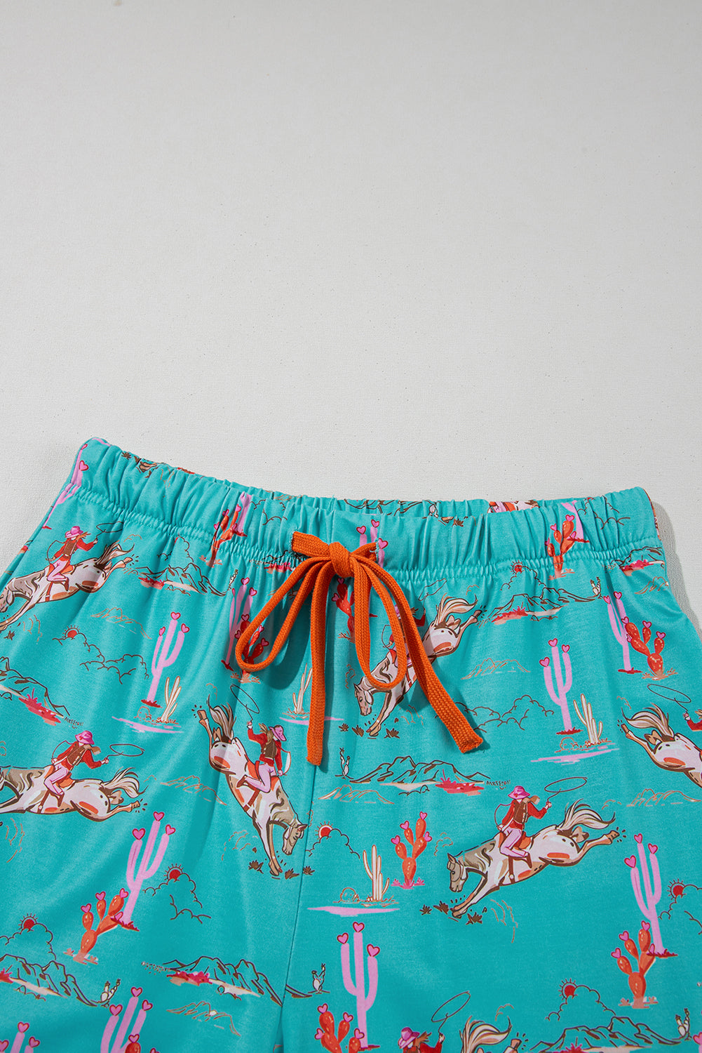 Cowgirl Country Print Pajamas Set