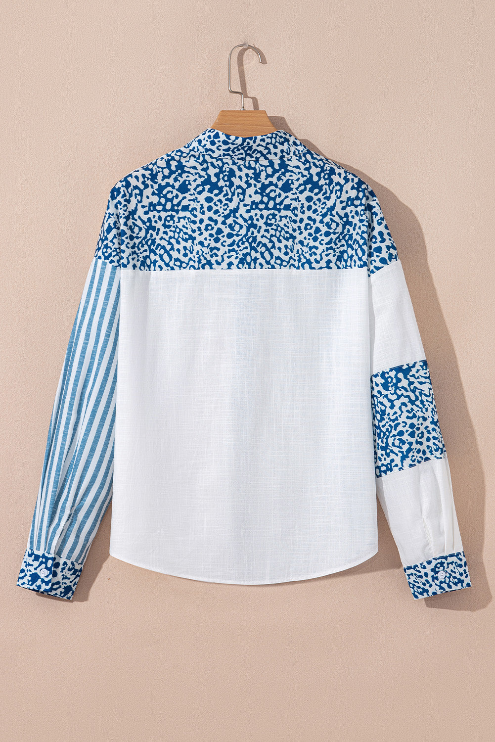 Leopard Striped Western Casual Shirt