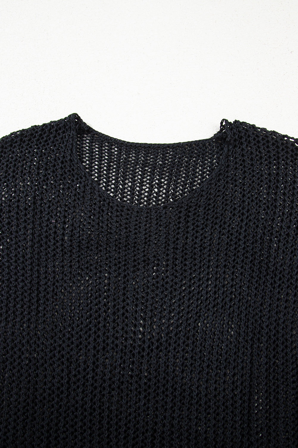 Crochet Hollow-out Jumper Top Sweater