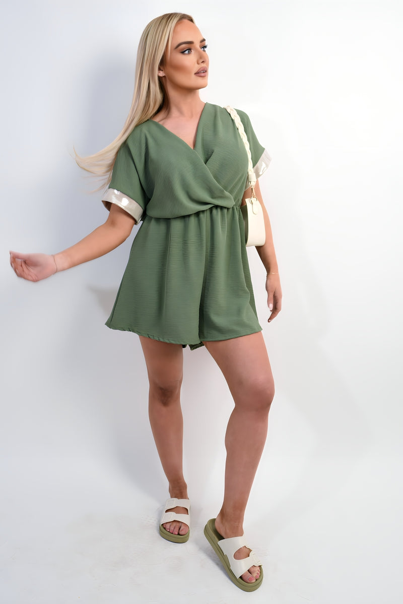 Casual Cross Over Playsuit