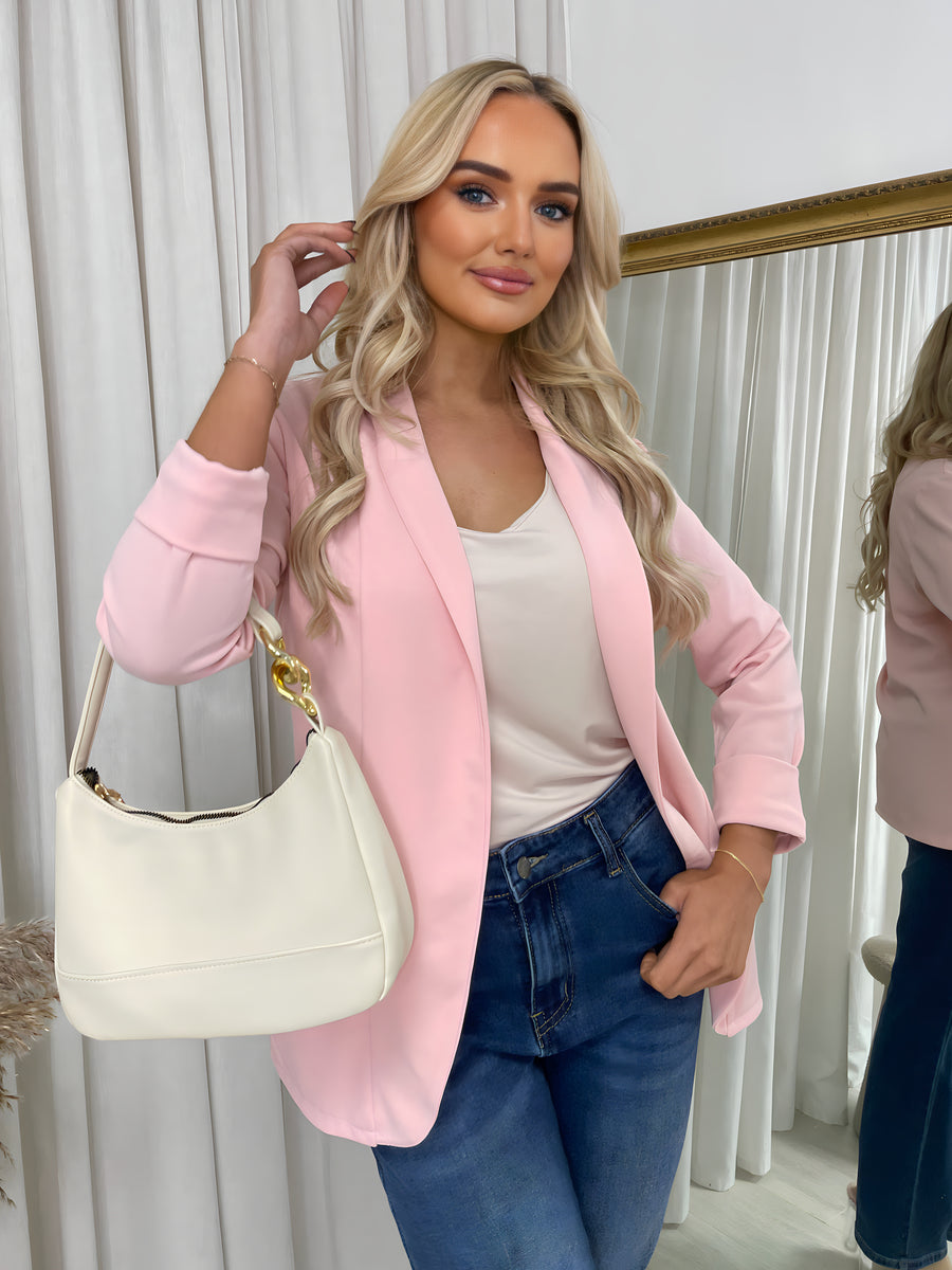 Open Front Cardigan with Front Pockets