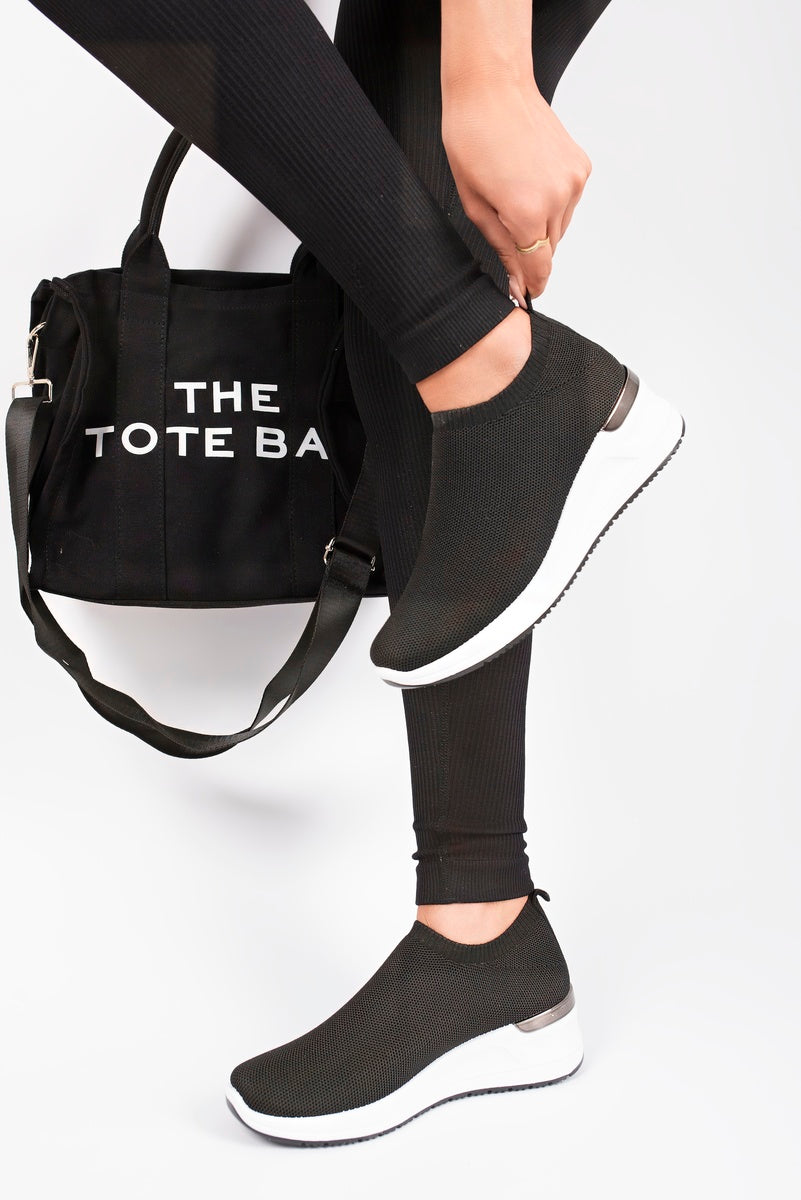 Slip On Sock Style Trainers