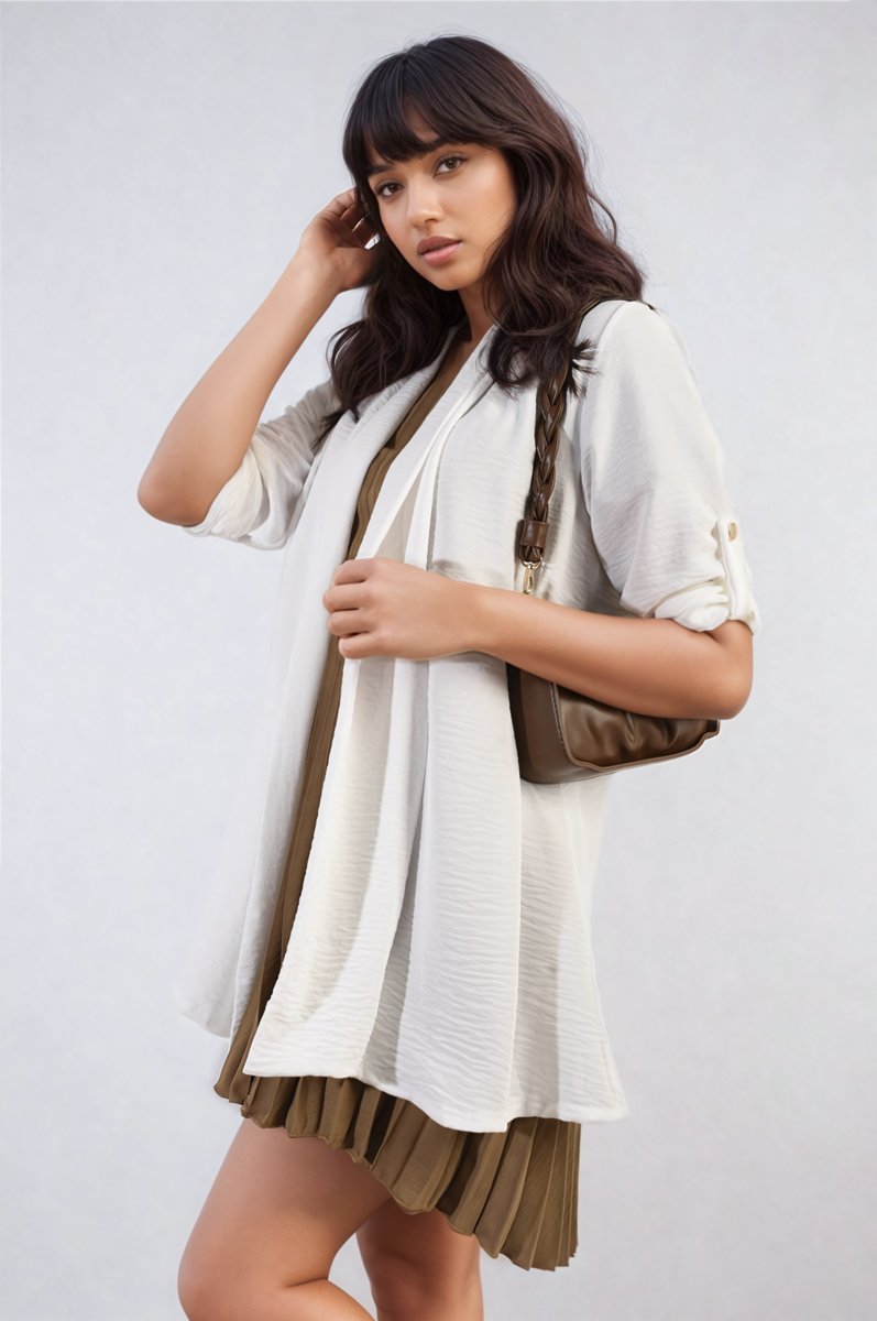 Crochet V-Neck Halter Backless Maxi Dress