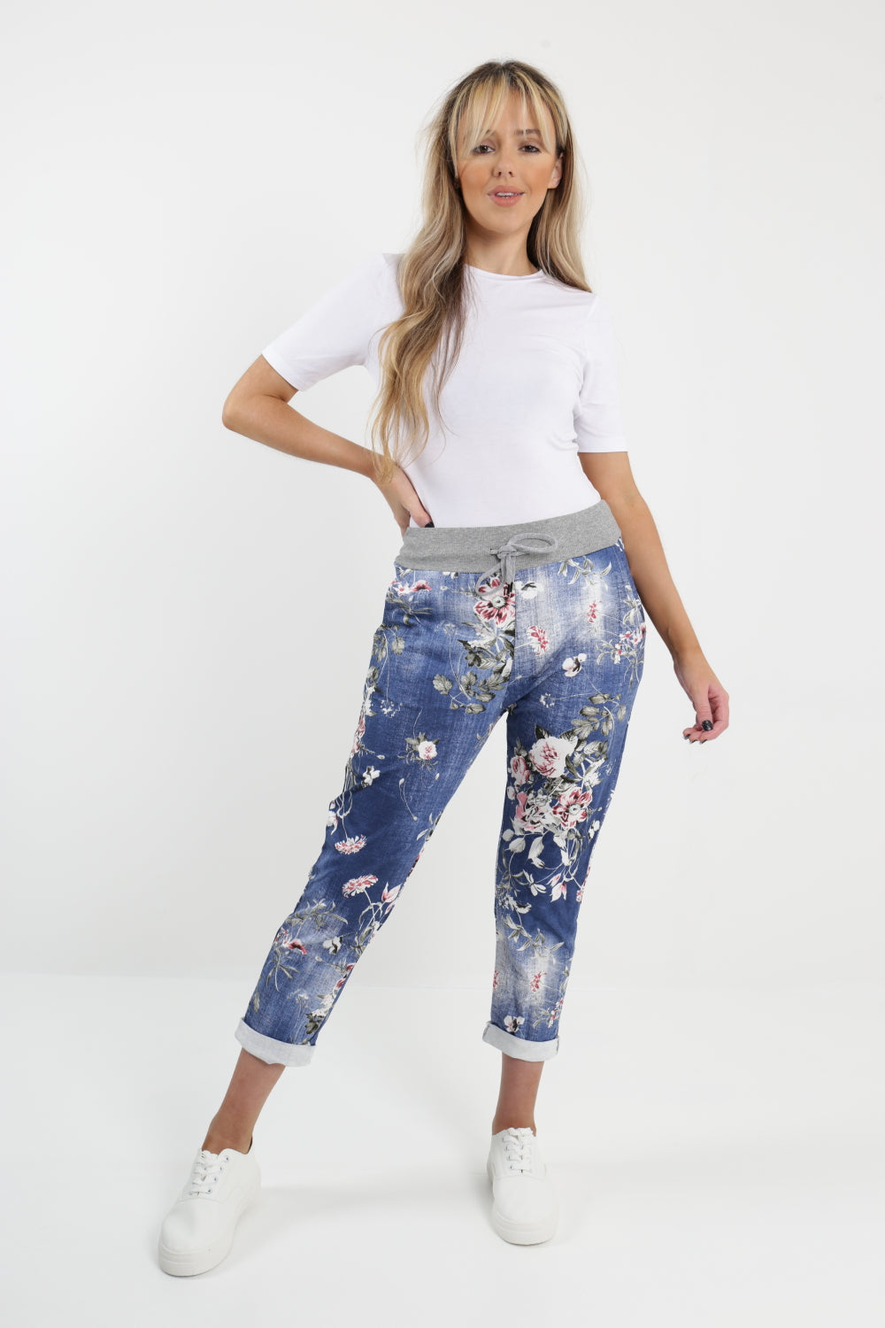 Rose Floral Magic Trousers 3 Colours