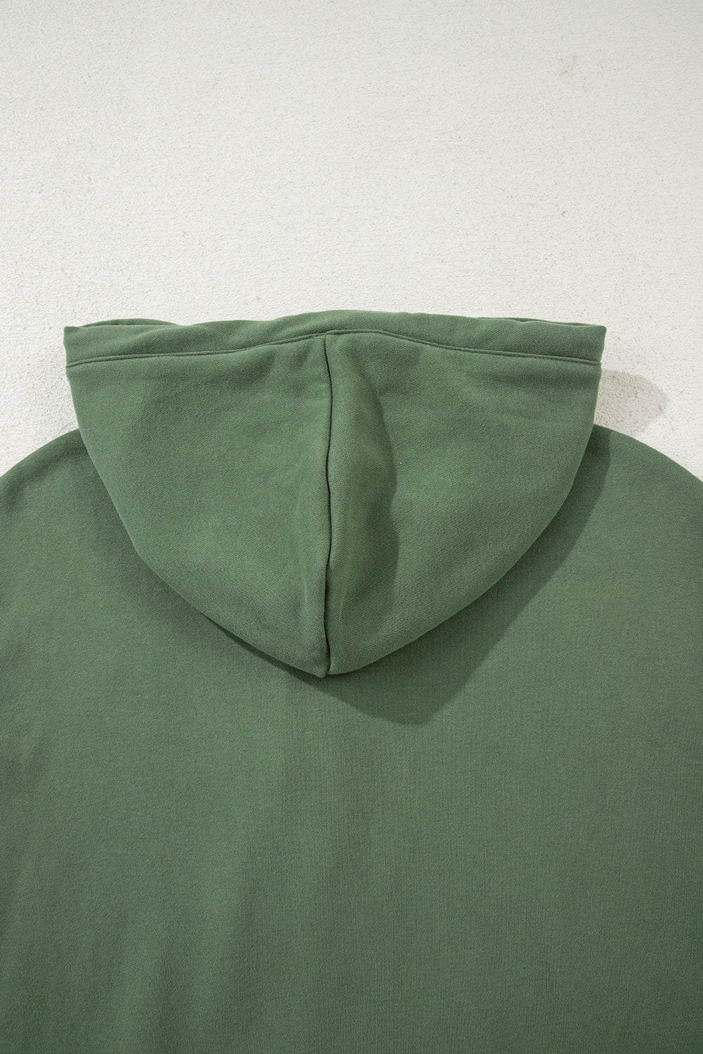 Button Drawstring Hooded Pullover and Casual Short Set