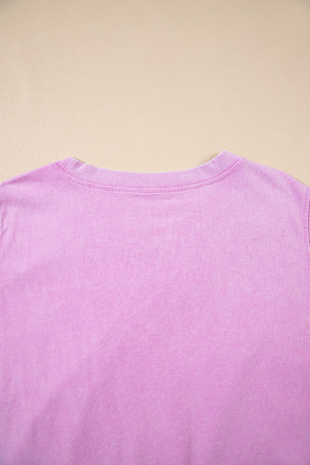 2 Pieces Mineral Wash Cotton Tank Top Lined Split Skirt Set