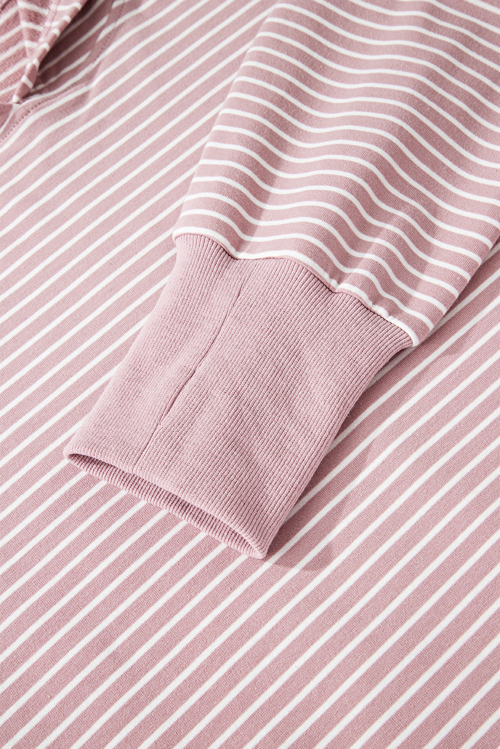 Thumbhole Side Slits Drop Shoulder Loose Fit Hoodie