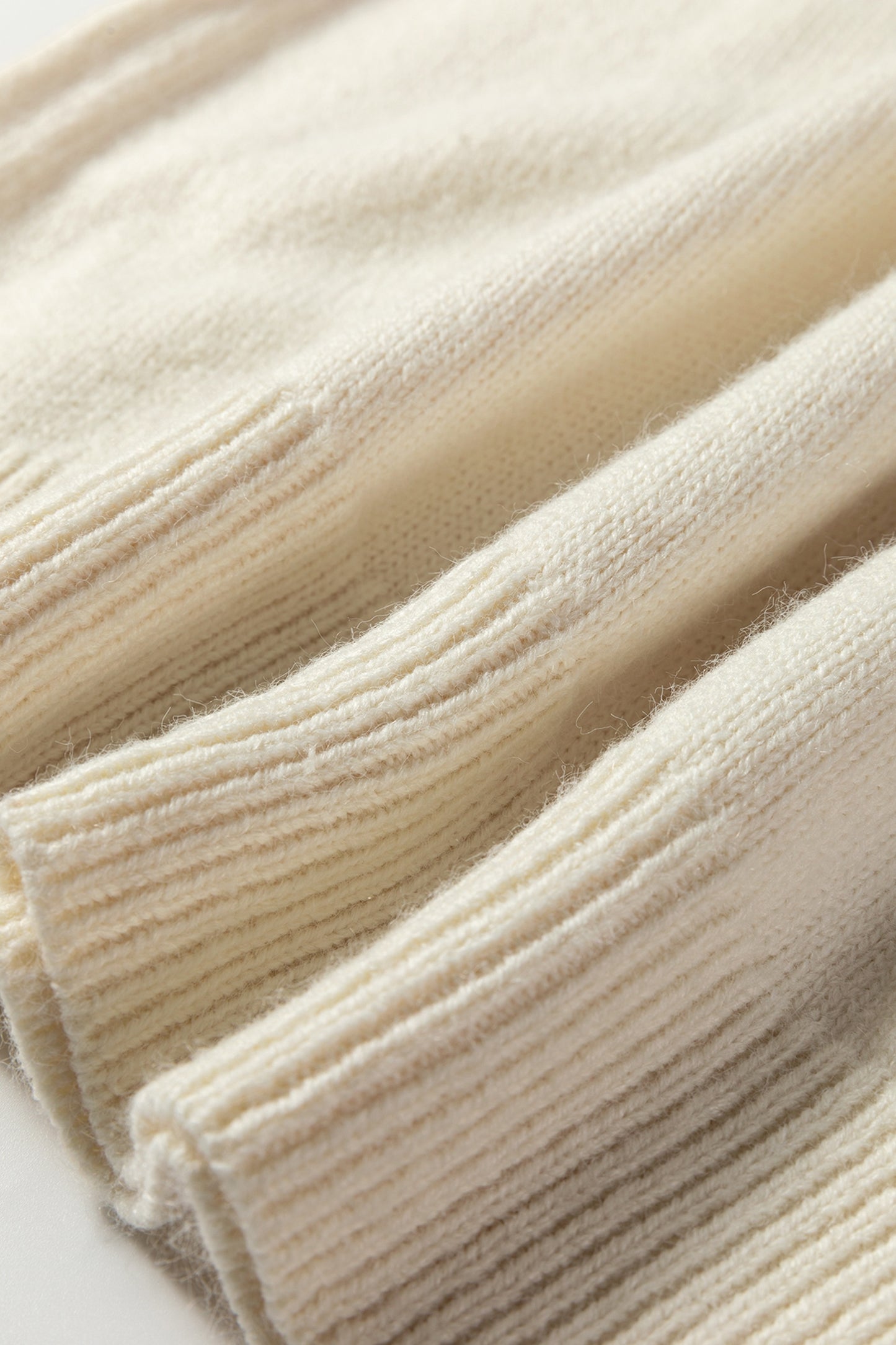 Embroidered Floral Sleeve Round Neck Loose Sweater