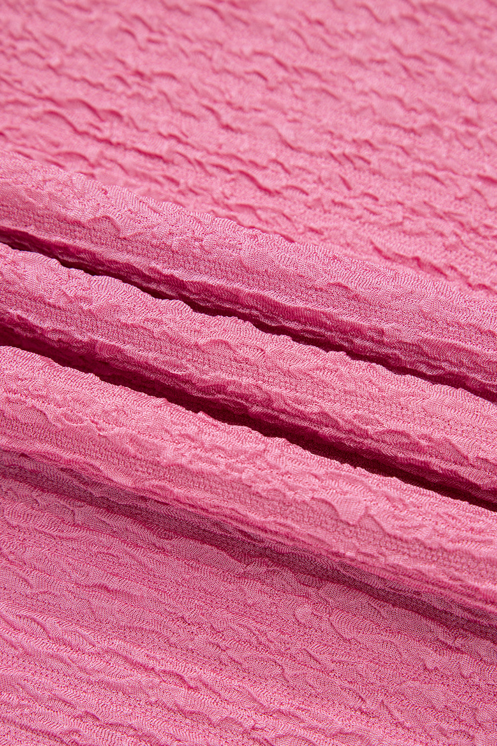 Textured V Neck T Shirt and Shorts Set