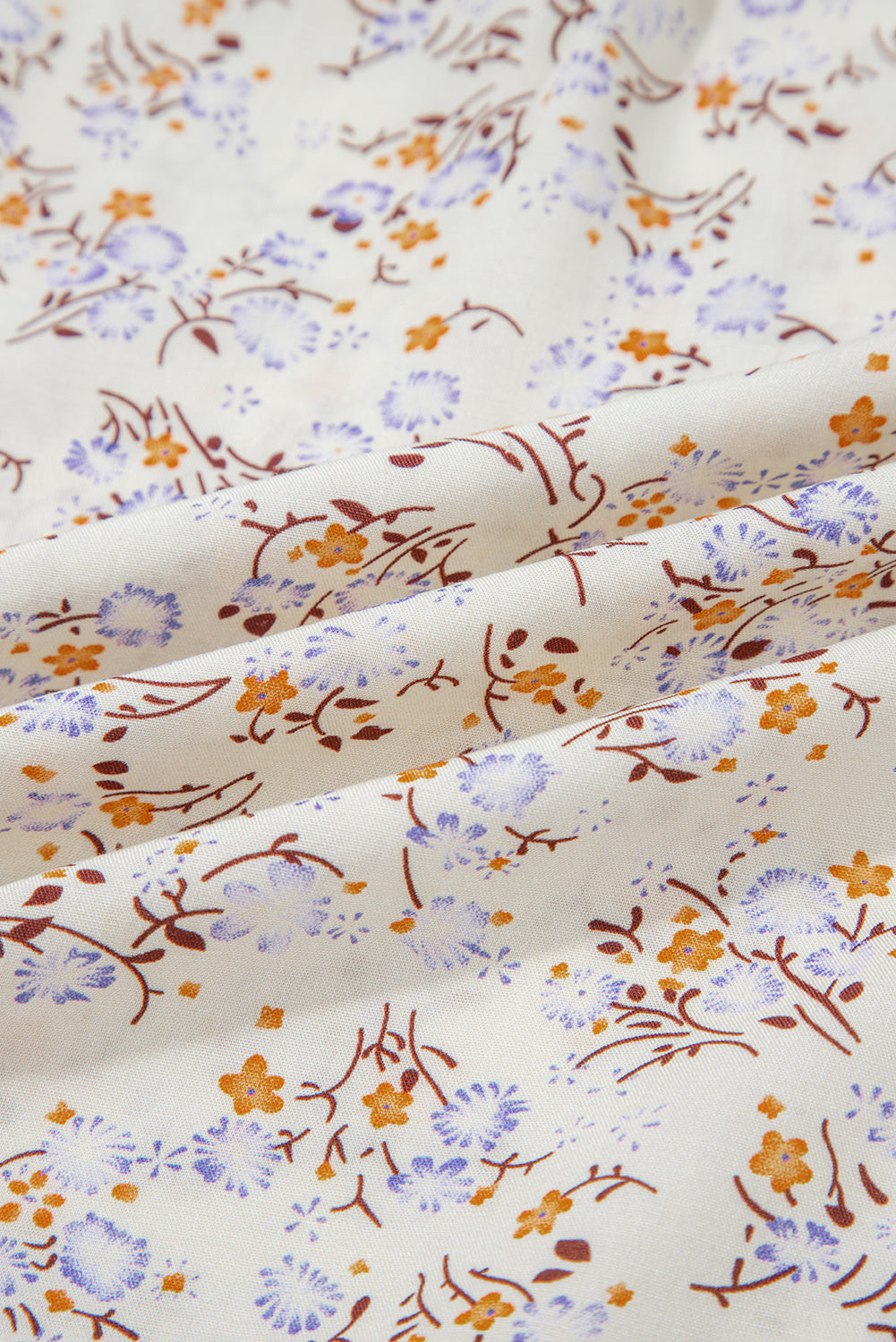 Boho Floral Spaghetti Straps Tank Top