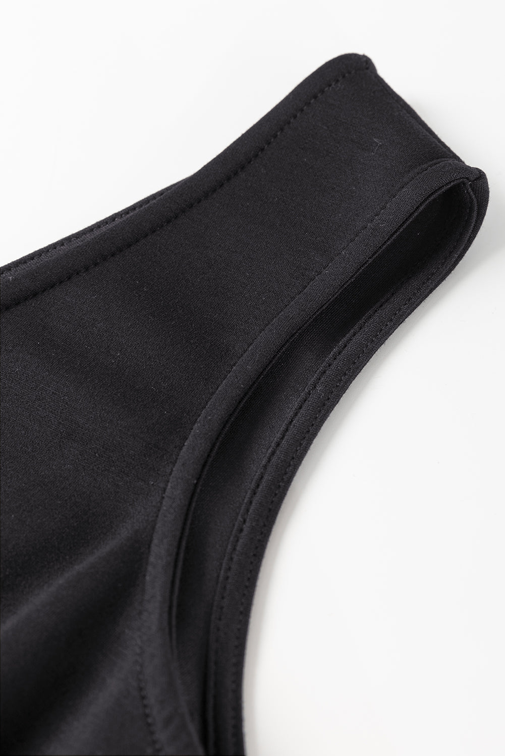 Wrap V Neck Sleeveless High Waist Jumpsuit