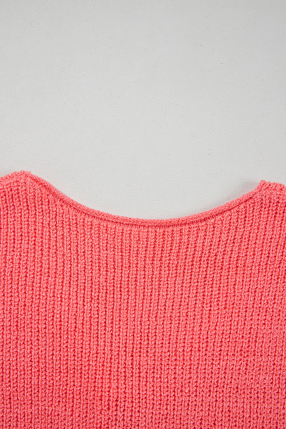 Lace-up Front V Neck Sweater Vest