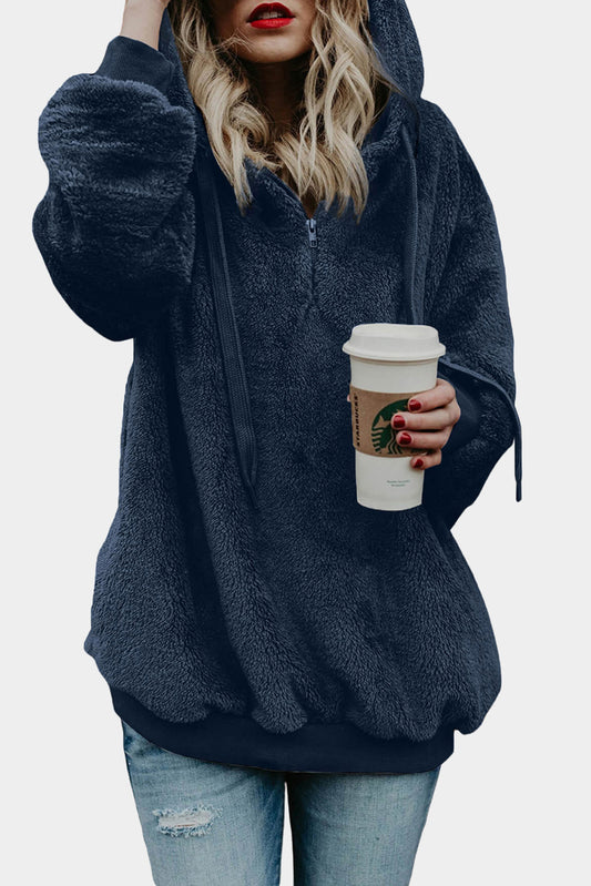Warm Furry Pullover Hoodie