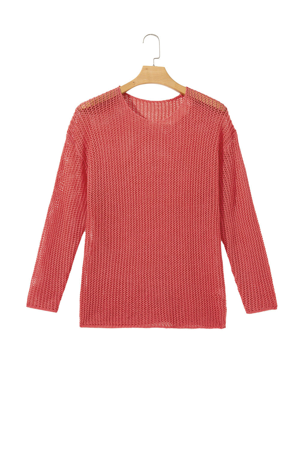 Crochet Hollow-out Jumper Top Sweater