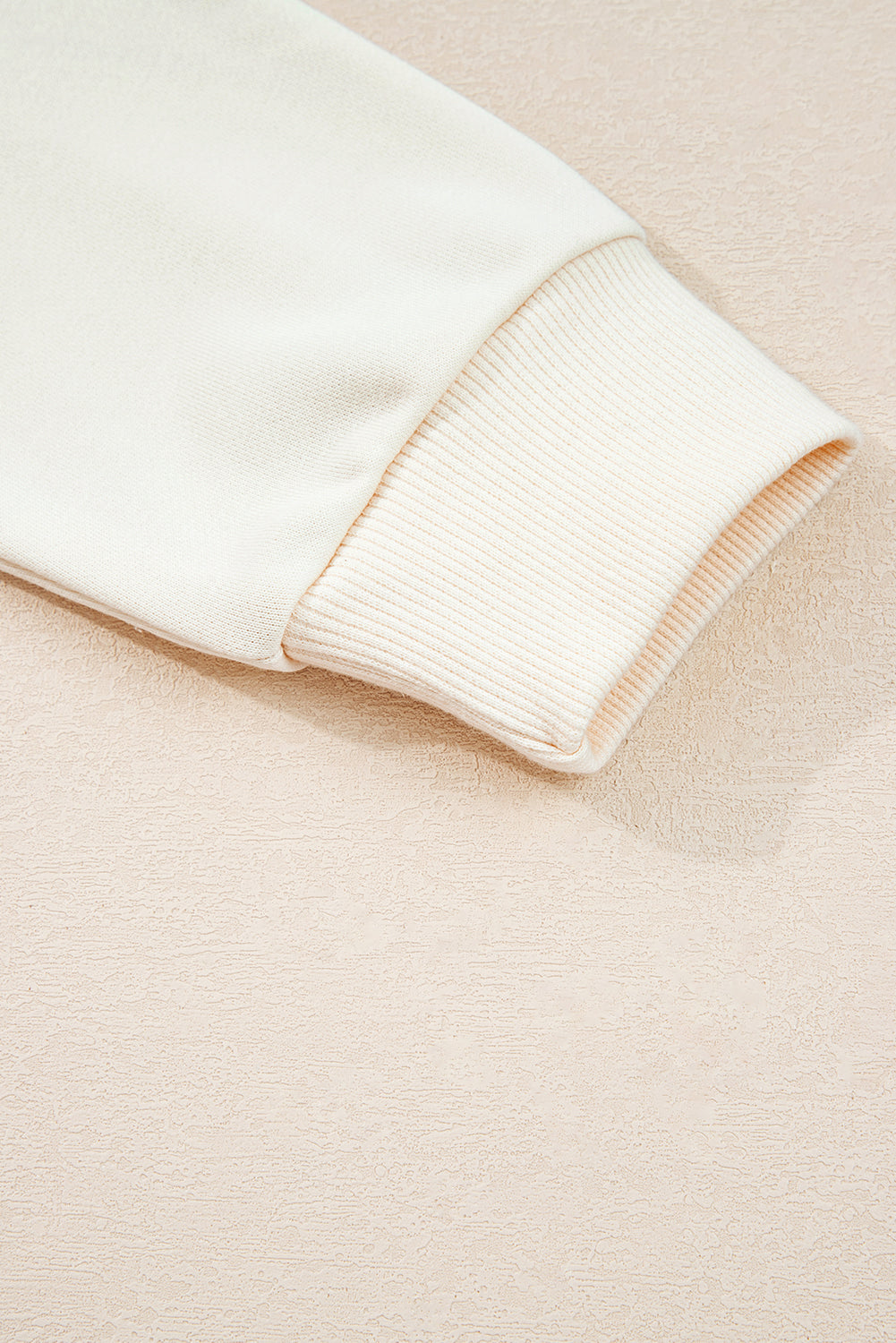 Solid Color Cute Bow Detail Loose Hoodie