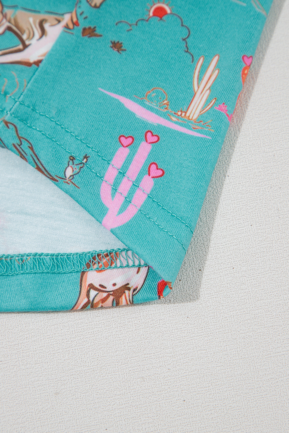 Cowgirl Country Print Pajamas Set