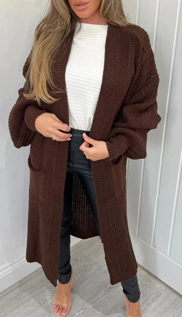 Balloon Sleeve Cardigan