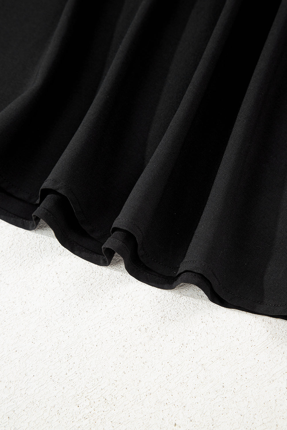 Sleeveless Zipped Front V Neck Shirred Waist Maxi Dress
